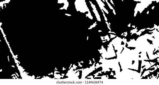 Abstract Monochrome Grunge Background.