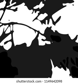 Abstract Monochrome Grunge Background.
