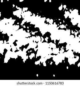 Abstract Monochrome Grunge Background.