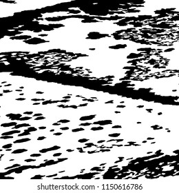 Abstract Monochrome Grunge Background.