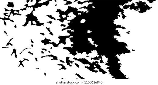 Abstract Monochrome Grunge Background.