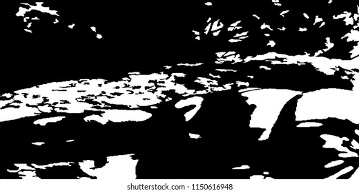 Abstract Monochrome Grunge Background.