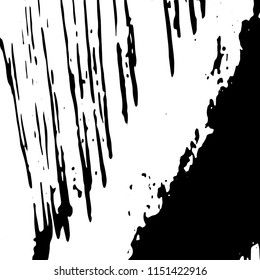 Abstract Monochrome Grunge Background.