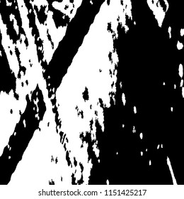Abstract Monochrome Grunge Background.