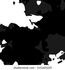 Abstract Monochrome Grunge Background.