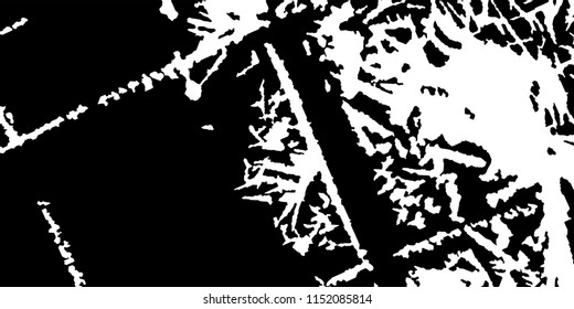 Abstract Monochrome Grunge Background.