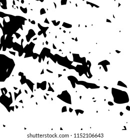 Abstract Monochrome Grunge Background.