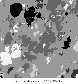 Abstract Monochrome Grunge Background.