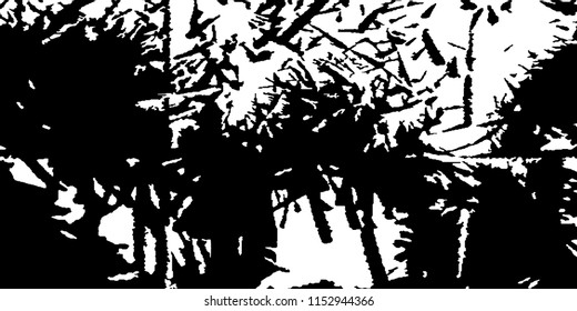 Abstract Monochrome Grunge Background.
