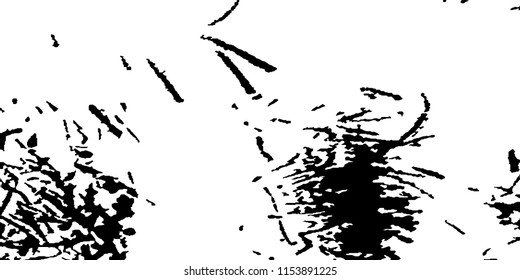 Abstract Monochrome Grunge Background.