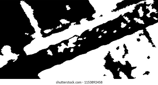 Abstract Monochrome Grunge Background.