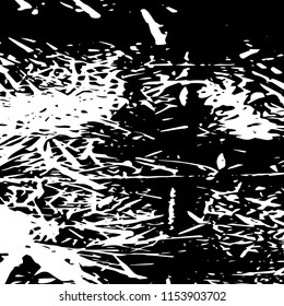 Abstract Monochrome Grunge Background.