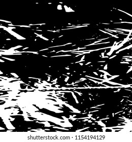 Abstract Monochrome Grunge Background.