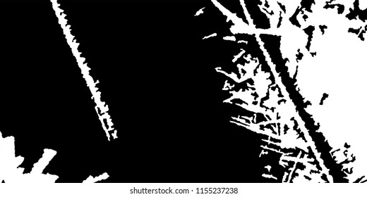 Abstract Monochrome Grunge Background.