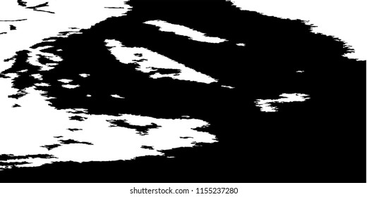 Abstract Monochrome Grunge Background.