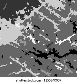 Abstract Monochrome Grunge Background.