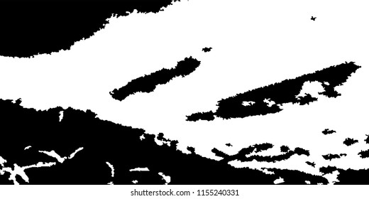Abstract Monochrome Grunge Background.
