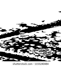 Abstract Monochrome Grunge Background.