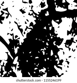 Abstract Monochrome Grunge Background.