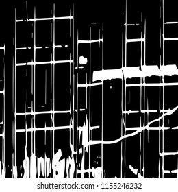 Abstract Monochrome Grunge Background.