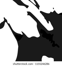 Abstract Monochrome Grunge Background.