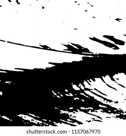 Abstract Monochrome Grunge Background.