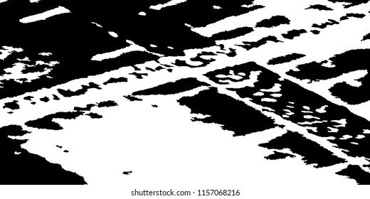 Abstract Monochrome Grunge Background.