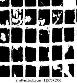 Abstract Monochrome Grunge Background.