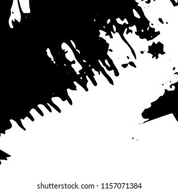 Abstract Monochrome Grunge Background.