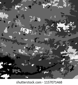 Abstract Monochrome Grunge Background.