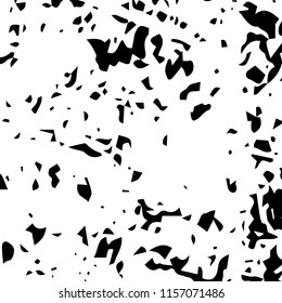 Abstract Monochrome Grunge Background.