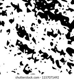 Abstract Monochrome Grunge Background.