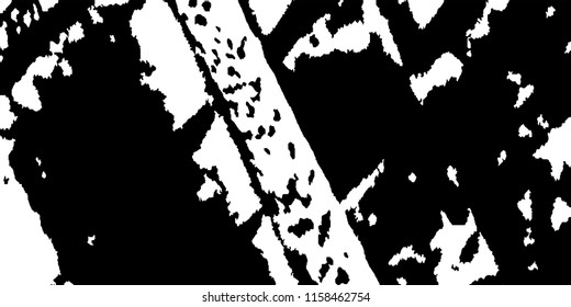 Abstract Monochrome Grunge Background.