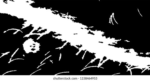 Abstract Monochrome Grunge Background.