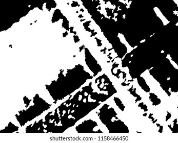 Abstract Monochrome Grunge Background.