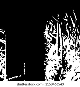Abstract Monochrome Grunge Background.