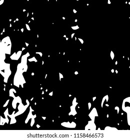 Abstract Monochrome Grunge Background.