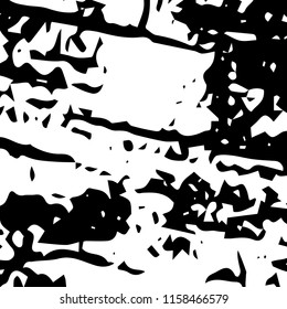 Abstract Monochrome Grunge Background.