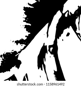 Abstract Monochrome Grunge Background.