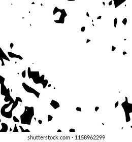 Abstract Monochrome Grunge Background.