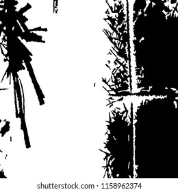 Abstract Monochrome Grunge Background.