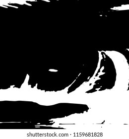 Abstract Monochrome Grunge Background.