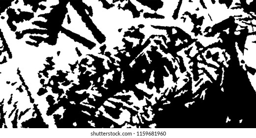 Abstract Monochrome Grunge Background.