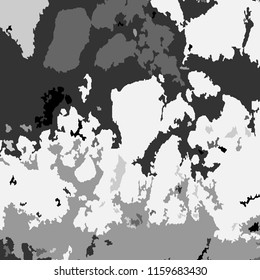 Abstract Monochrome Grunge Background.