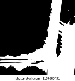 Abstract Monochrome Grunge Background.