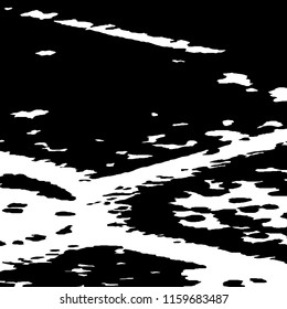 Abstract Monochrome Grunge Background.