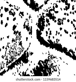 Abstract Monochrome Grunge Background.