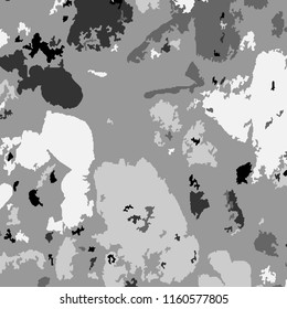 Abstract Monochrome Grunge Background.