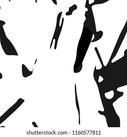 Abstract Monochrome Grunge Background.