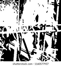 Abstract Monochrome Grunge Background.